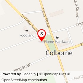 LCBO on Toronto Road, Cramahe Ontario - location map