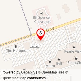 LCBO on Rogers Road, Cobourg Ontario - location map