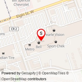 Hart on Elgin Street West, Cobourg Ontario - location map