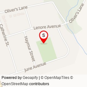 No Name Provided on Lenore Avenue, Hamilton Township Ontario - location map