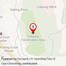 Cobourg Conservation Area on , Cobourg Ontario - location map