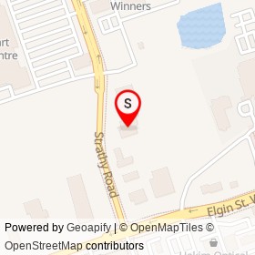 B & D Liquidation on Strathy Road, Cobourg Ontario - location map