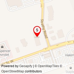 First Choice Haircutters on Strathy Road, Cobourg Ontario - location map