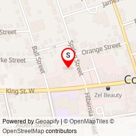 No Name Provided on Spring Street, Cobourg Ontario - location map
