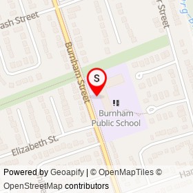 No Name Provided on Burnham Street, Cobourg Ontario - location map