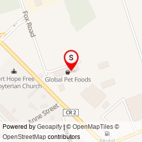 Guardian on Toronto Road, Port Hope Ontario - location map
