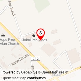 Tim Hortons on Toronto Road, Port Hope Ontario - location map