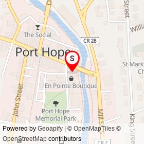 First Choice Haircutters on Walton Street, Port Hope Ontario - location map