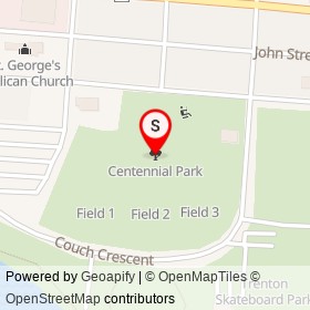 Centennial Park on , Quinte West Ontario - location map