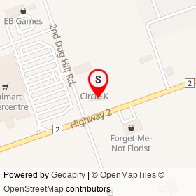 Esso on Highway 2, Quinte West Ontario - location map