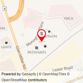 Esso on Monogram Place, Quinte West Ontario - location map