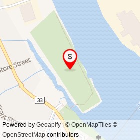 Trenton on , Quinte West Ontario - location map