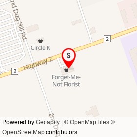 Canton Restaurant on Highway 2, Quinte West Ontario - location map