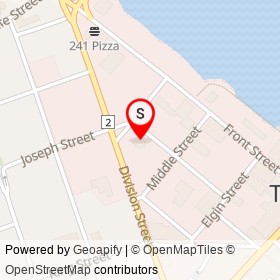 Tim Hortons on Murphy Street, Quinte West Ontario - location map