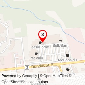 The Source on Dundas Street East, Quinte West Ontario - location map