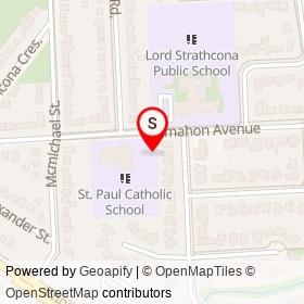 No Name Provided on Mcmahon Avenue, Kingston Ontario - location map