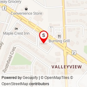 Infinite Vaper on Princess Street, Kingston Ontario - location map
