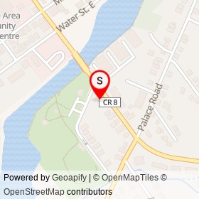 Pioneer on Centre Street South, Napanee Ontario - location map