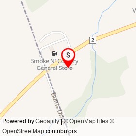Go Joe Gas on Old Highway 2, Shannonville Ontario - location map