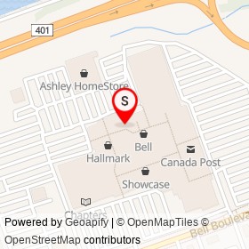 Feta & Olives on North Front Street, Belleville Ontario - location map