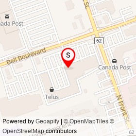 Bed Bath & Beyond on North Front Street, Belleville Ontario - location map