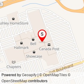 Bath & Body Works on North Front Street, Belleville Ontario - location map