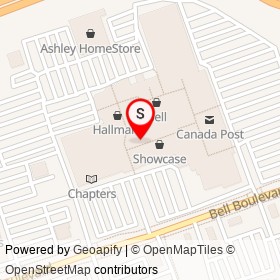 Sunrise Records on North Front Street, Belleville Ontario - location map