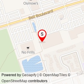 Bar Down on Lemoine Street, Belleville Ontario - location map