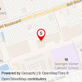 Michaels on Springbrook Crescent, Belleville Ontario - location map