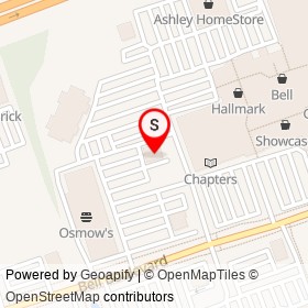 Boston Pizza on Bell Boulevard, Belleville Ontario - location map