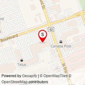 Eggsquis on Bell Boulevard, Belleville Ontario - location map