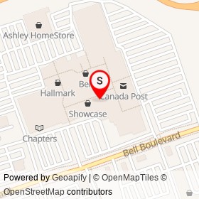 Mind Games on North Front Street, Belleville Ontario - location map