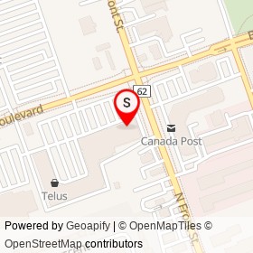 Aaron's on North Front Street, Belleville Ontario - location map