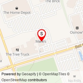 Part Source on Bell Boulevard, Belleville Ontario - location map