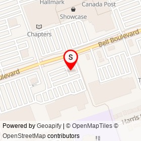 Carlson Wagonlit Travel on Bell Boulevard, Belleville Ontario - location map