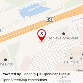 Lone Star Texas Grill on Highway 401, Belleville Ontario - location map