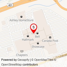 Bootlegger on North Front Street, Belleville Ontario - location map