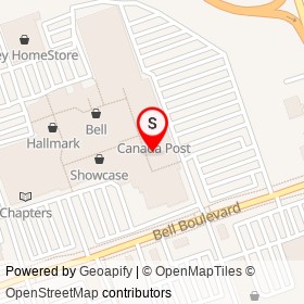 Liv Nail Bliss on North Front Street, Belleville Ontario - location map