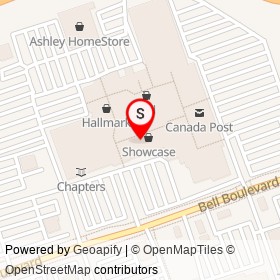 Soft Moc on North Front Street, Belleville Ontario - location map