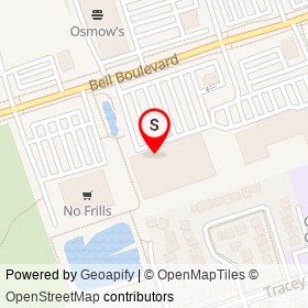 Polish Salon & Spa on Bell Boulevard, Belleville Ontario - location map