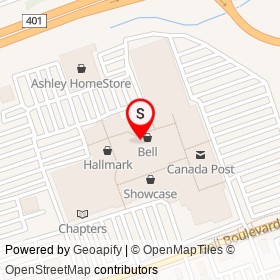 Blackwell Supply Co. on North Front Street, Belleville Ontario - location map