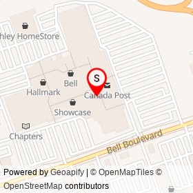 Ricki's on North Front Street, Belleville Ontario - location map