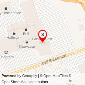Komosis Hair Studio on North Front Street, Belleville Ontario - location map