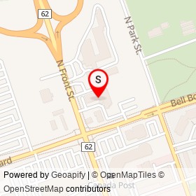 Best Western on North Front Street, Belleville Ontario - location map