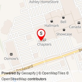 Starbucks on North Front Street, Belleville Ontario - location map
