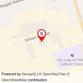 Store-It-Solutions on Wilson Avenue, Belleville Ontario - location map