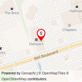 LCBO on Bell Boulevard, Belleville Ontario - location map
