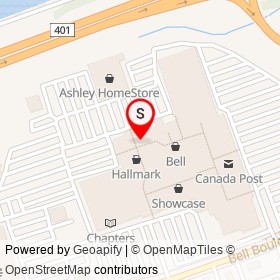 Bourbon St. Grill on North Front Street, Belleville Ontario - location map