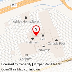 Lids on North Front Street, Belleville Ontario - location map
