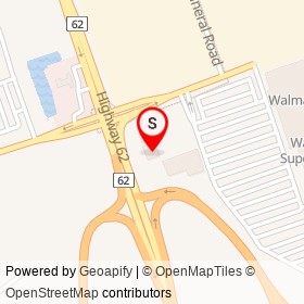 Penningtons on Highway 62, Belleville Ontario - location map